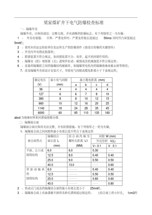 防爆标准