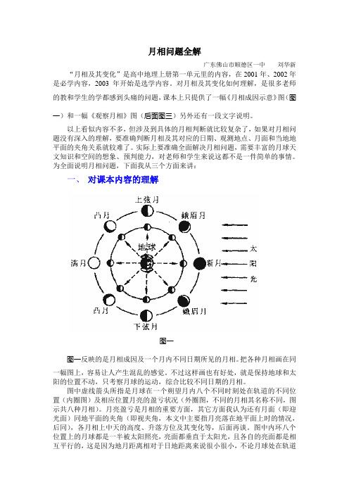 月相问题全解