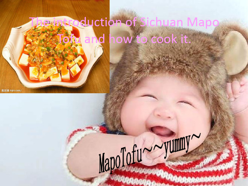 英语麻婆豆腐介绍ppt课件