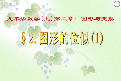 2.1图形的平移 课件 (青岛版九年级上册) (6)