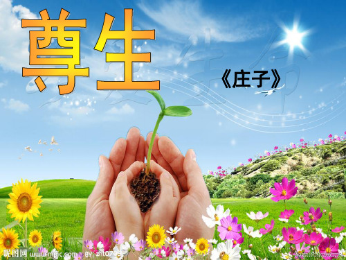 庄子《尊生》课件