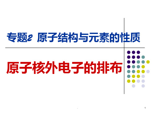 原子核外电子排布PPT课件