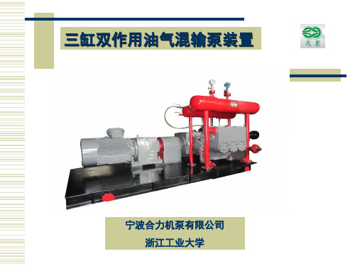 新一代油气混输泵装置及油田高效节能大排量注水泵-张生昌.