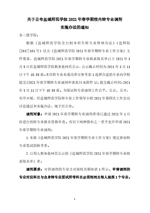 实施办法的通知