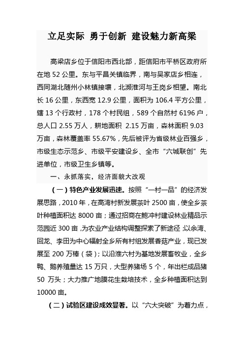 建设精彩高粱店