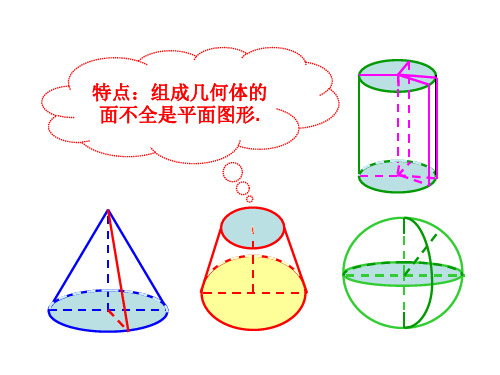 1.1.2 圆柱、圆锥、圆台、球、简单组合体的结构特征