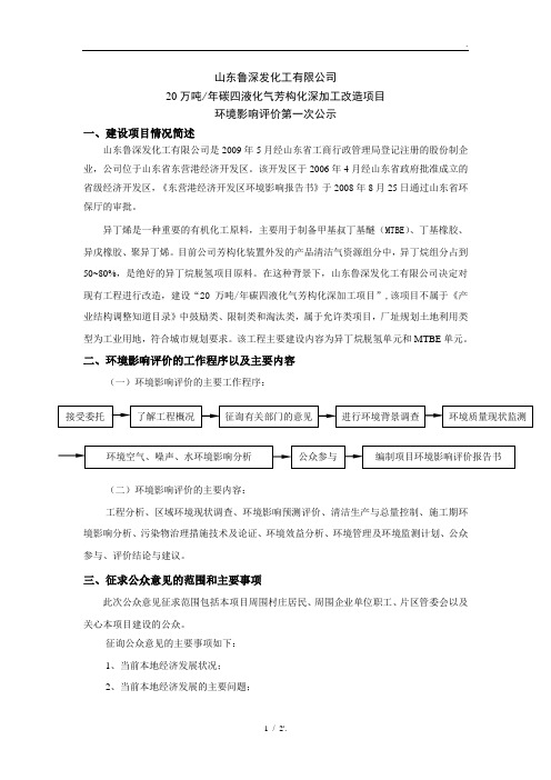 山东鲁深发化工有限公司