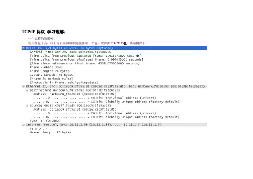 TCP-IP报文讲解