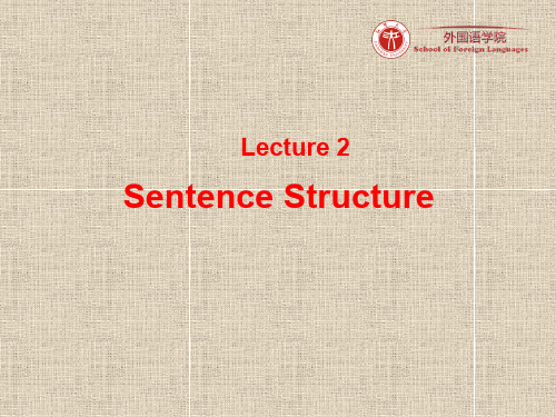 英语语法Sentence-Structure