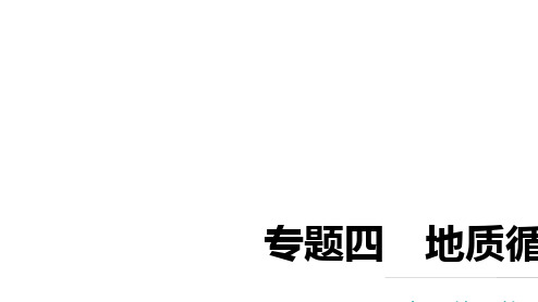 【人教版】2019年高考地理二轮复习：专题(4)地质循环地壳运动与地形地貌课件
