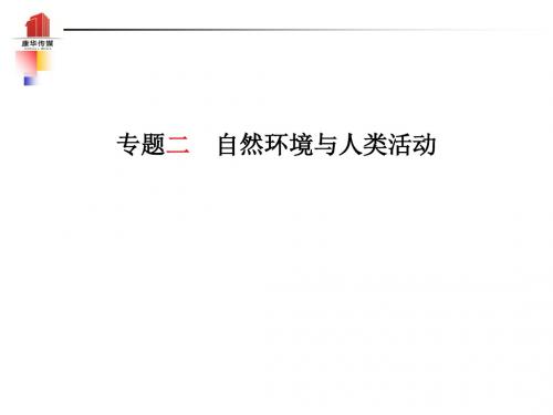 2019年山东省临沂市中考地理总复习课件专题二自然环境与人类活动