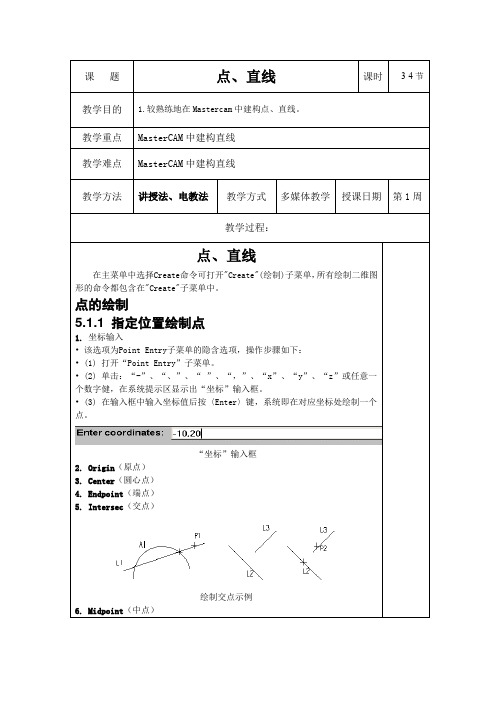 CAM教案3-4