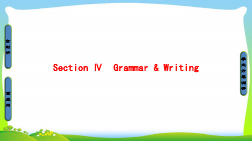 高中英语外研版必修1课件：module 5-section Ⅳ.ppt