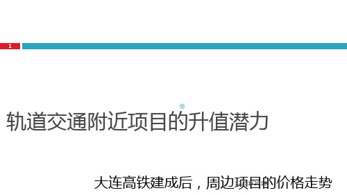 高铁对房价的影响PPT课件
