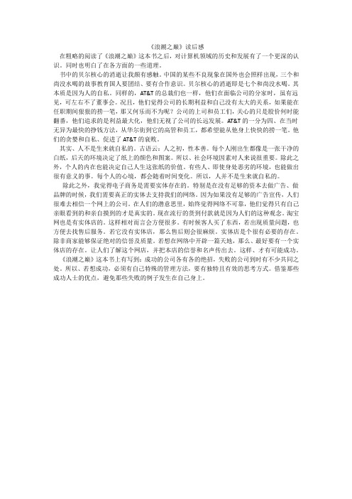 浪潮之巅.docx。