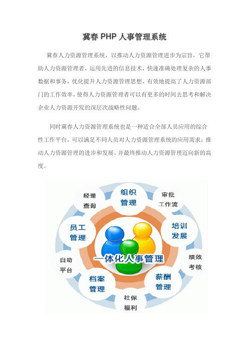 PHP人事管理系统