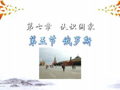中图初中地理八下《7第五节 俄罗斯》PPT课件 (2)