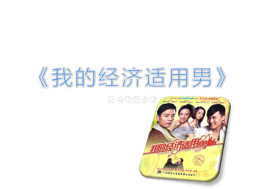 《我的经济适用男》影视剧项目分析