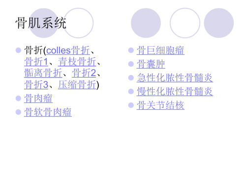 骨关节常见病病例