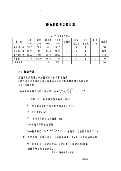 全过程精细讲解路面结构设计及计算