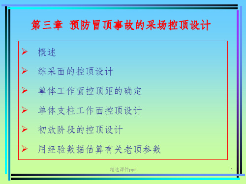 《顶板控制及监测》PPT课件