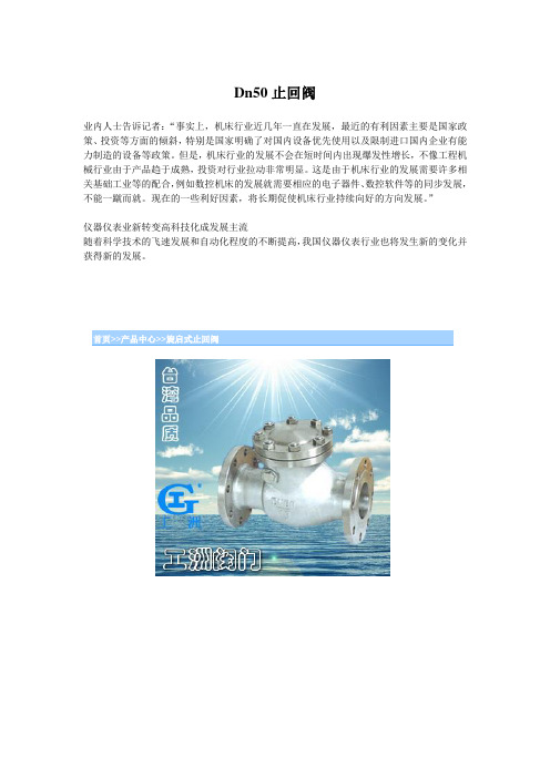 [整理]dn50止回阀.