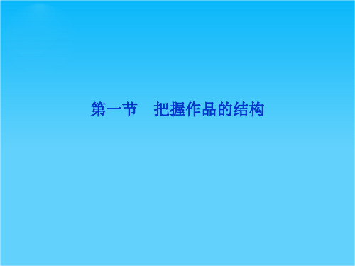 优化方案高考语文总复习(大纲版)(课件)第二编第十八章第一节