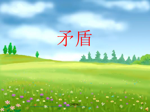 矛与盾PPT-公开课