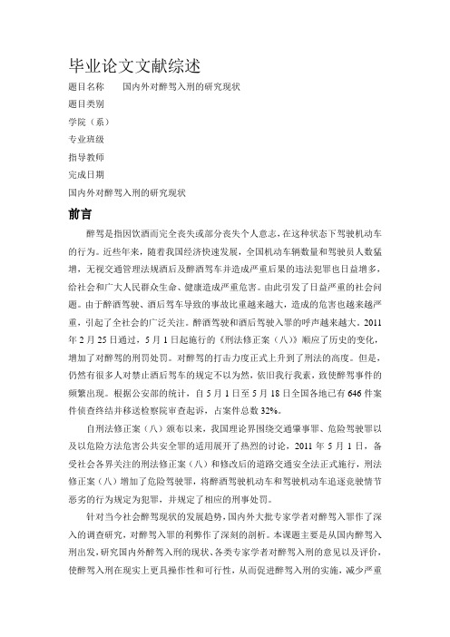 文献综述