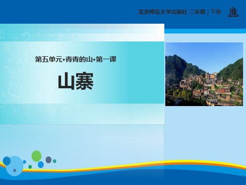 《山寨》PPT【精选推荐课件】