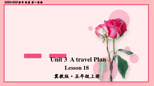 冀教版五年级英语上册Lesson 18课件PPT