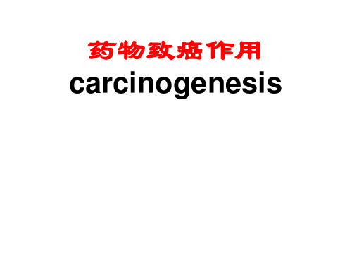 药物致癌作用