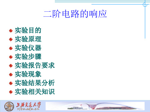 二阶电路的响应