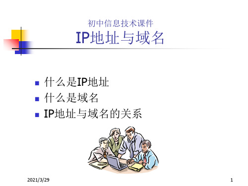 IP地址与域名().PPT