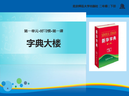 《字典大楼》PPT【精选推荐课件】
