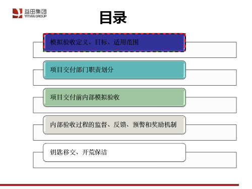 房地产验收培训讲解