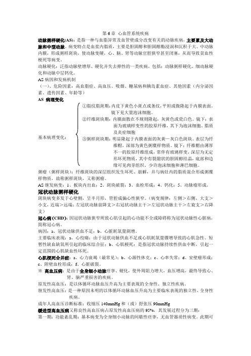 第6章 心血管系统疾病