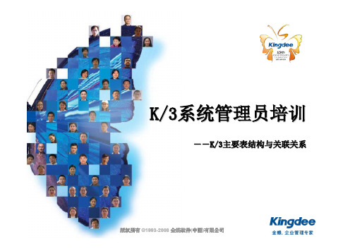 K3主要表结构与关联
