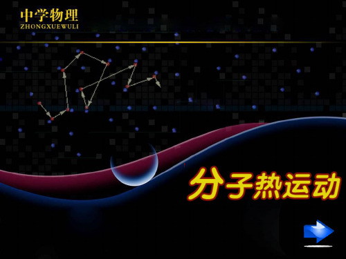 人教版《分子热运动》ppt课件2