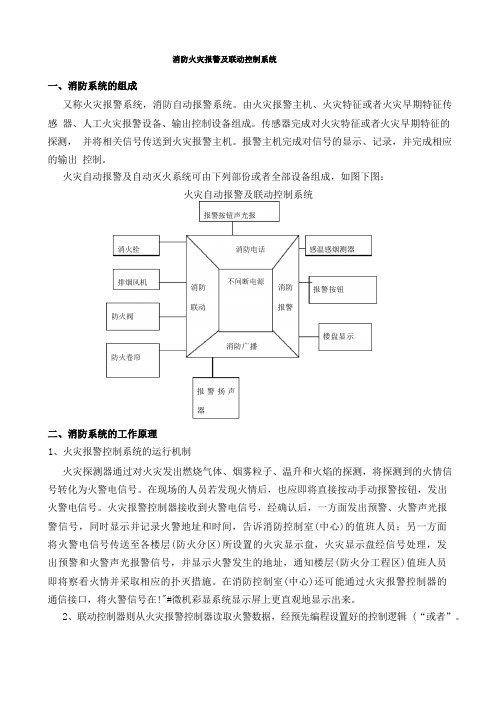 消防报警及消防联动控制系统