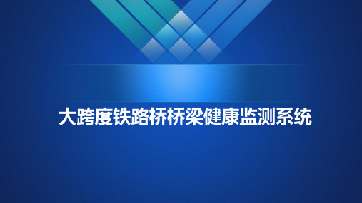 大跨度铁路桥桥梁健康监测系统