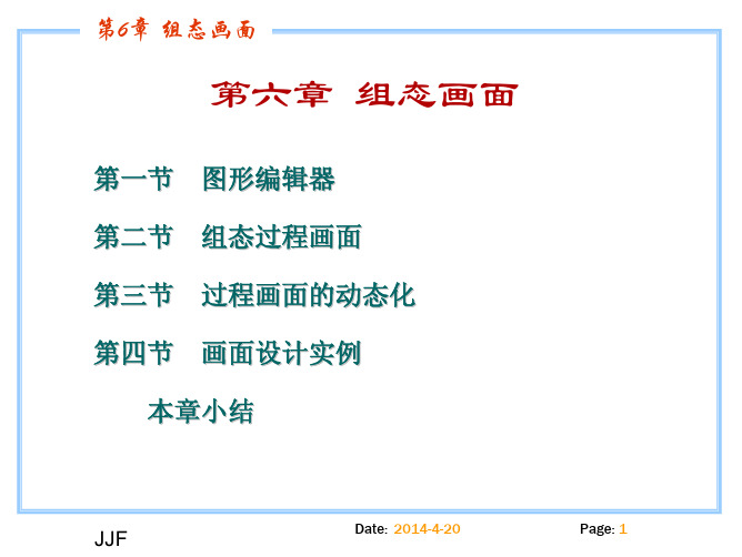 第6章 组态画面