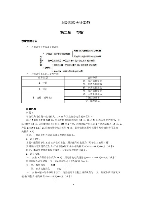 第二章 存货