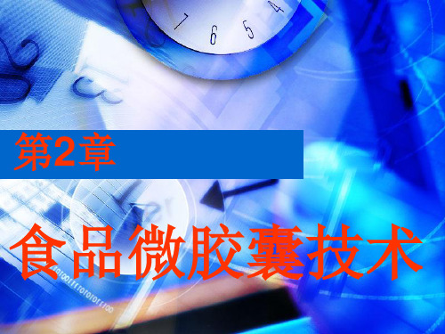 食品微胶囊技术资料