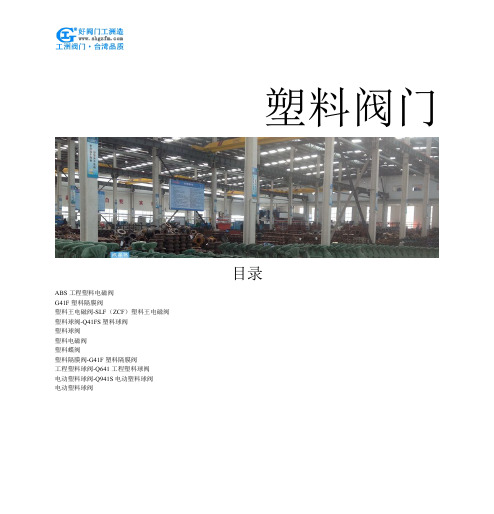 塑料阀门