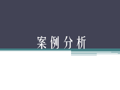 案例分析  帕米亚无烟香烟