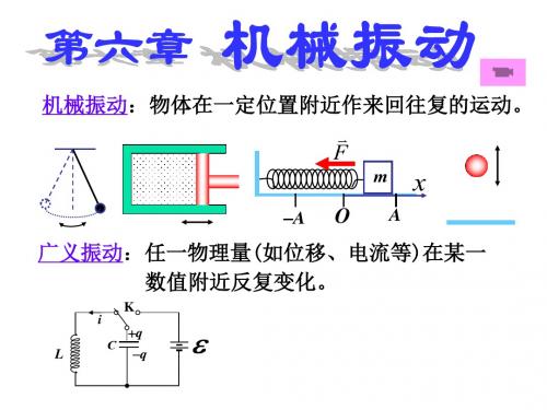 大学物理——机械振动