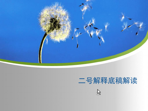 企业会计准则二号解释