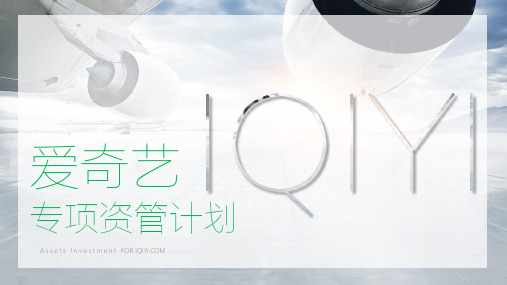 爱奇艺专项基金计划书