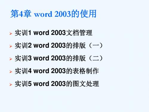 第章文字处理软件Word(0000)(00002)